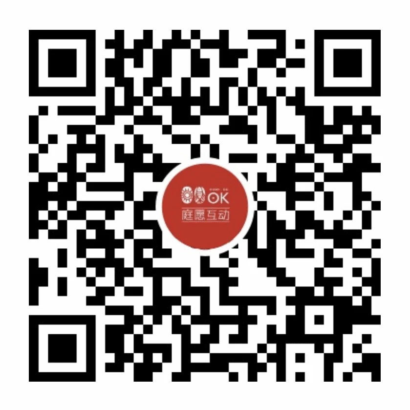 公司简介提供的庭愿互动官方视频号二维码